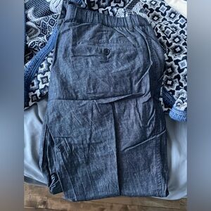 Uniqlo linen blend pants M
